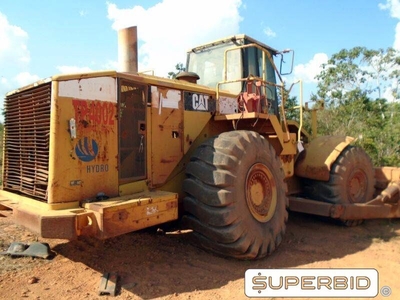 TRATOR DE PNEUS CATERPILLAR 824H, ANO: 2007, CAP: 4,6M³, SÉRIE: CAT0824HPASX00206 (Ref: TP 4002)