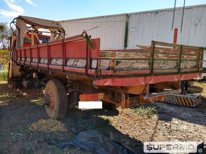 CAMINHÃO GUINDAUTO (BATIDO) MERCEDES BENZ 1718 A, 2001/2001, Placa FINAL 1 (MG), (Ref.: SAN)