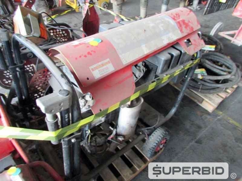 SUCATAS DE: GUINCHO DE COLUNA, LAVADORAS ALTA PRESSÃO, PLACAS VIBRATÓRIA E GERADOR 14 KVA, (06 PÇ.) (Ref.: JCL)