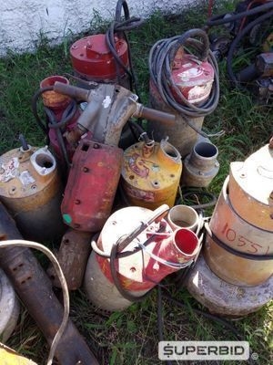 BOMBAS SUBMERSIVEIS E ROMPEDORES PNEUMÁTICOS (14 PÇS) (Ref.: RAD)