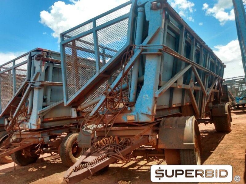 REBOQUE TRANSBORDO RODOFORT SMR 12500, 2008/2008, Placa FINAL 2 (MG),  (Ref.: 295)