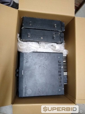 RÁDIOS REPETIDORAS VERTEX E MOTOROLA, RÁDIOS MONOCANAIS E IMPRESSORA TÉRMICA DE ANILHA. (Ref.: SCF)