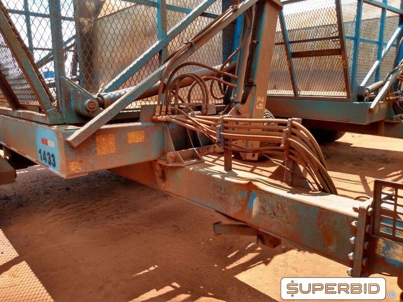 REBOQUE TRANSBORDO DE CANA PICADA TRACAN VTX 10.000, ANO: 2013, SÉRIE: VTX131280 (Ref.: 1433)