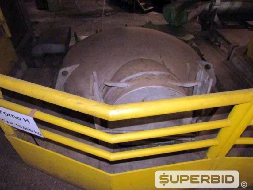 FORNO H ASEA HOLDIING FURNACE, ANO 2008, CAP. 10 TON (Ref.: 711)