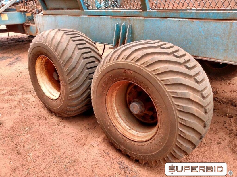 REBOQUE TRANSBORDO DE CANA PICADA TRACAN VTX 10.000, ANO: 2013, SÉRIE: VTX131289 (Ref.: 1442)