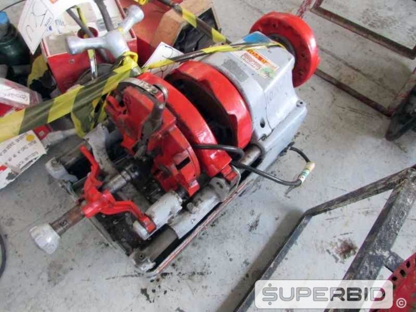 ROSQUEADEIRA ROTHENBERGER SUPER EGO 2, MACACO HIDRÁULICO E MÁQUINAS ELETROFUSÃO DE TUBOS, (05 PÇ.) (Ref.: JCU)