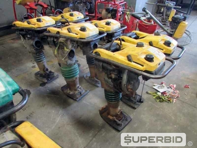 COMPACTADOR DE SOLO WACKER NEUSON BS 50-2I 70KG E COMPACTADOR DE SOLO WACKER NEUSON BS 60-2I 70KG, (06 PÇ.) (Ref.: JAP)