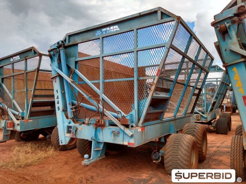 REBOQUE TRANSBORDO DE CANA PICADA TRACAN VTX 10.000, ANO: 2013, SÉRIE: VTX131292 (Ref.: 1445)