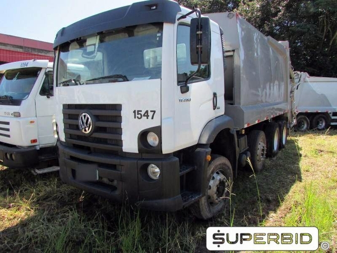 CAMINHÃO COMPACTADOR DE LIXO VOLKSWAGEN 17.280 CRM 4X2, 2012/2013, Placa FINAL 4 (SP), (Ref.: WF)