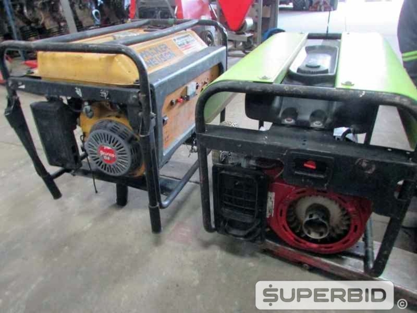 GERADOR Á GASOLINA WACKER NEUSON MG5 5KVA E GERADOR Á GASOLINA PRAMA ES8000 7KVA (Ref.: JAK)