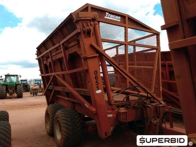 REBOQUE TRANSBORDO DE CANA PICADA TRACAN VTX 10.000, ANO: 2010, SÉRIE: VTX09312 (Ref.: 651)