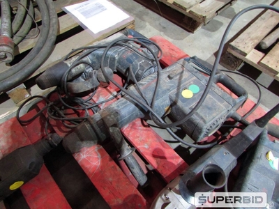 MARTELOS PERFURADORES, MARTELO ROMPEDOR, PARAFUSADEIRA EFURADEIRA (07 PÇS) (Ref.: FEE)