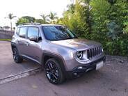 Jeep Renegade Limited 1.8 16V, 2019/2020, Cinza antique metálico, Flex, 6.017 KM, Câmbio Automático, Kit Multimídia "7" completo , Sensor de ré, Bancos em Couro, IPVA 2021 pago, Veículo com garantia de fábrica, Laudo cautelar aprovado.