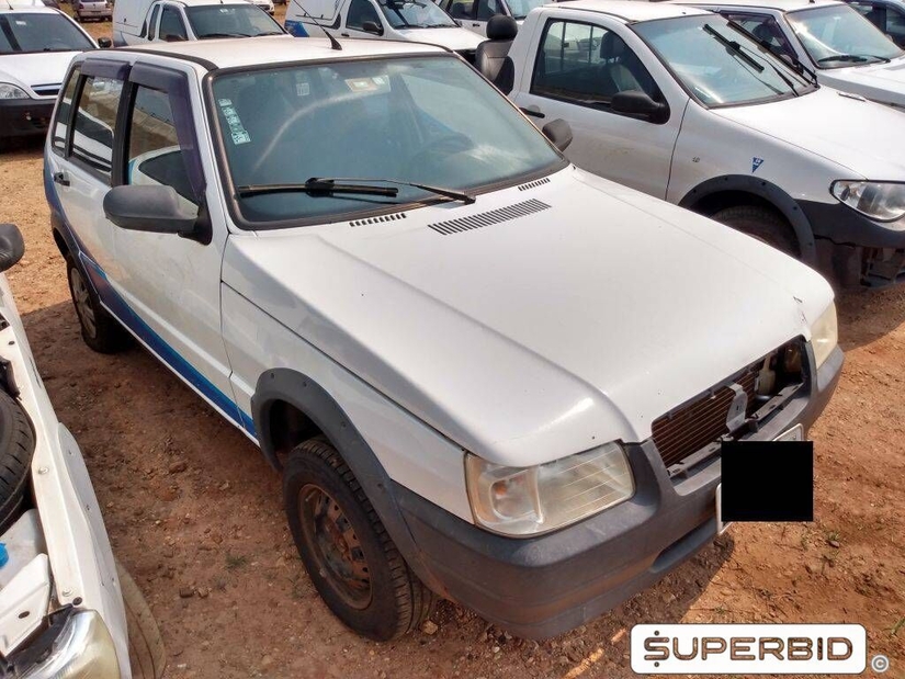 FIAT UNO MILLE WAY ECONOMY 1.0, 2011/2012, Placa FINAL 1 (SP), (Ref.: TAI)