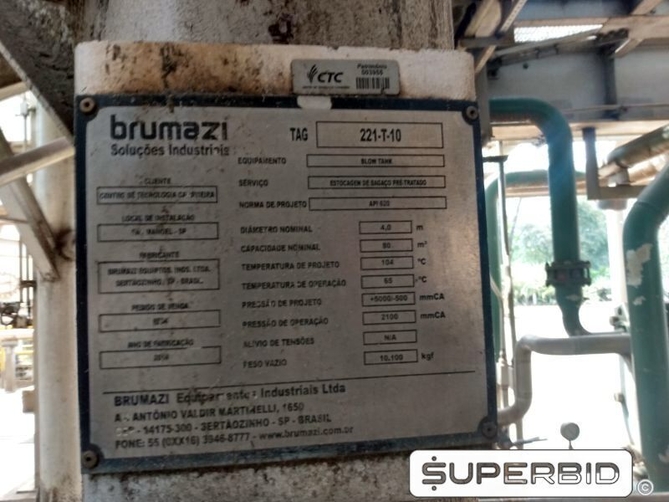 PLANTA DE DEMONSTRAÇÃO PARA PRODUÇÃO DE ETANOL 2G DE CANA-DE-AÇÚCAR BAGAÇO, ANO 2014, CAP. 03 MI DE L/ANO (Ref.: RAA/ RBA/ RCA/ RDA/ REA/ RFA)