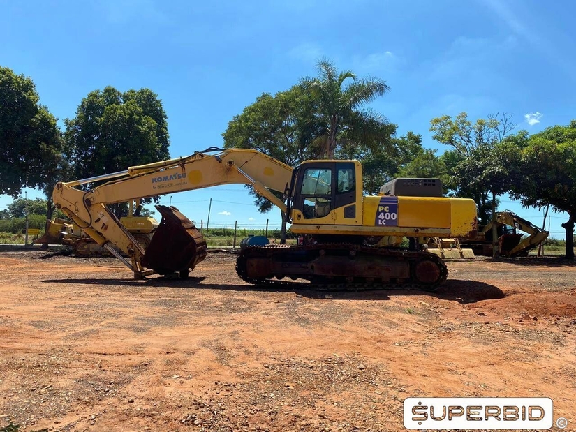 ESCAVADEIRA HIDRÁULICA KOMATSU PC 400 LC-8, ANO: 2011, SÉRIE: KMTPC192J54A88437 (Ref: 11)