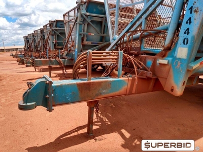 REBOQUE TRANSBORDO DE CANA PICADA TRACAN VTX 10.000, ANO: 2013, SÉRIE: VTX131287 (Ref.: 1440)