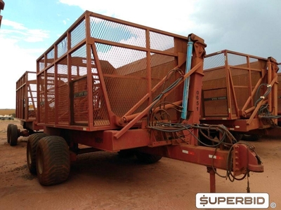 REBOQUE TRANSBORDO DE CANA PICADA TRACAN VTX 10.000, ANO: 2010, SÉRIE: VTX09312 (Ref.: 651)