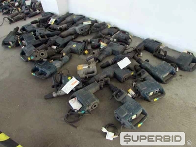 ROMPEDORES ELÉTRICO, MARTELETES PERFURADOR, MARTELO PERFURADOR E OUTROS, (30 PÇ.) (Ref.: JDL )