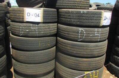 20 SUCATAS DE PNEUS 275/80 PARA REAPROVEITAMENTO (Ref.: D-04)