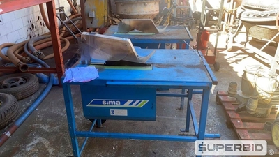 03 SERRAS DE BANCADA SIMA PARA MADEIRA TRIFASICA (Ref.: IL)