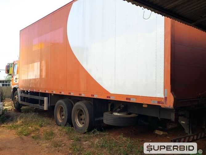 CAMINHÃO BAÚ VOLKSWAGEN 24.250 CNC 6X2 (BLINDADO), 2008/2009, Placa FINAL 6 (RS),