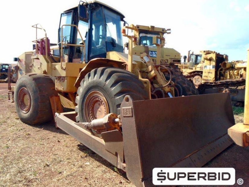 TRATOR DE PNEUS CATERPILLAR 824H, ANO: 2006, CAP: 4,6M³, SÉRIE: CAT0824H1ASX00452 (Ref: TP 4005)