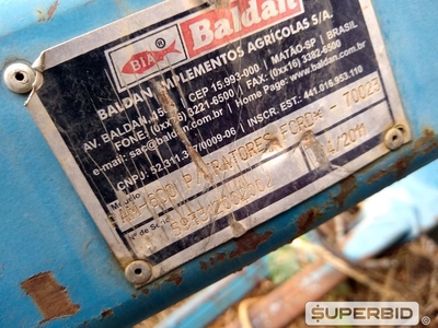 IMPLEMENTO MODULAR SEM CAÇAMBA
BALDAN PAM-600, ANO: 2011 (Ref.: SCI)