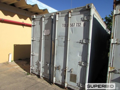 01 CONTAINER MARÍTIMO 20 PÉS, ANO: 1995, CÂMARA FRIA. (Ref.: WMFW_UM02)