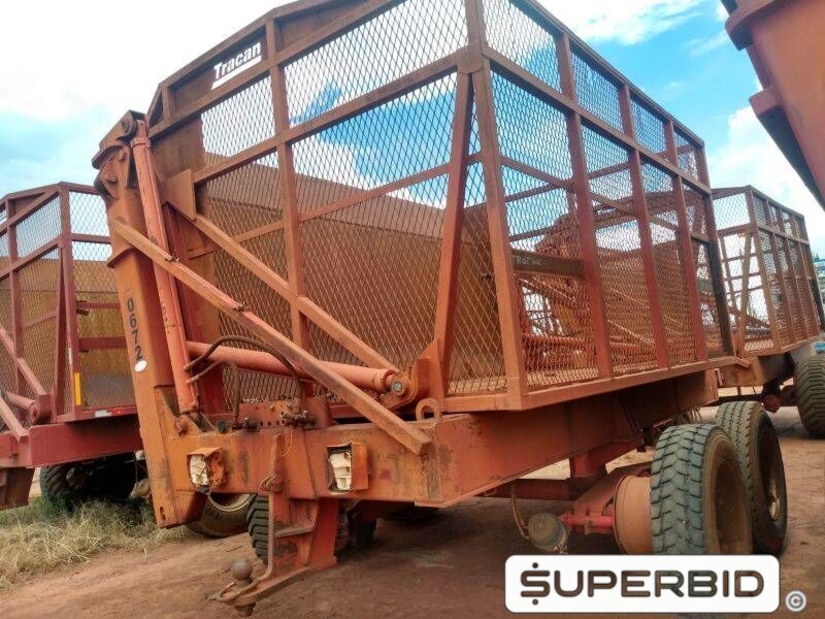 REBOQUE TRANSBORDO DE CANA PICADA TRACAN VTX 10.000, ANO: 2010, SÉRIE: 10381 (Ref.: 672)