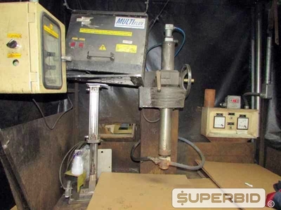 MÁQUINA DETECTORA DE TRINCA SERVEND BGA60C, ANO 1983, SÉRIE.: 1090, CAP.: 7 SEG/CICLO (Ref.: 752-12242)