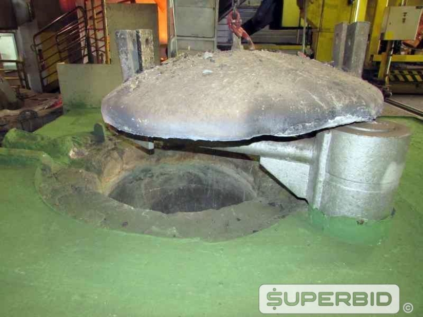 FORNO B FUSÃO ABB CADINHO, ANO 1969, CAP. 4,5 TON (Ref.: 702-12277)