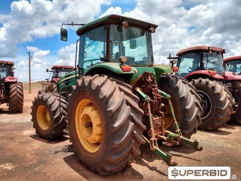 TRATOR DE PNEUS JOHN DEERE 7195J 4X4, ANO: 2013, SÉRIE: 1BM7195JADH000623 (Ref: 1240)