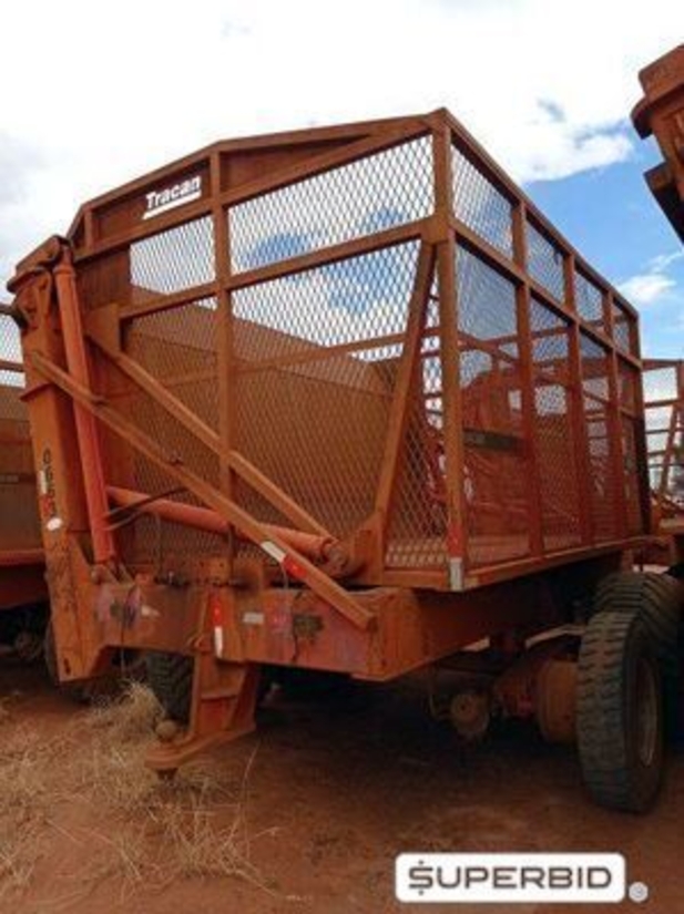 REBOQUE TRANSBORDO DE CANA PICADA TRACAN VTX 10.000, ANO: 2010, SÉRIE: 10382 (Ref.: 663)