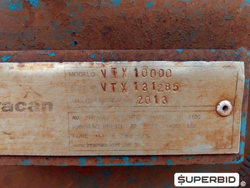 REBOQUE TRANSBORDO DE CANA PICADA TRACAN VTX 10.000, ANO: 2013, SÉRIE: VTX131285 (Ref.: 1438)