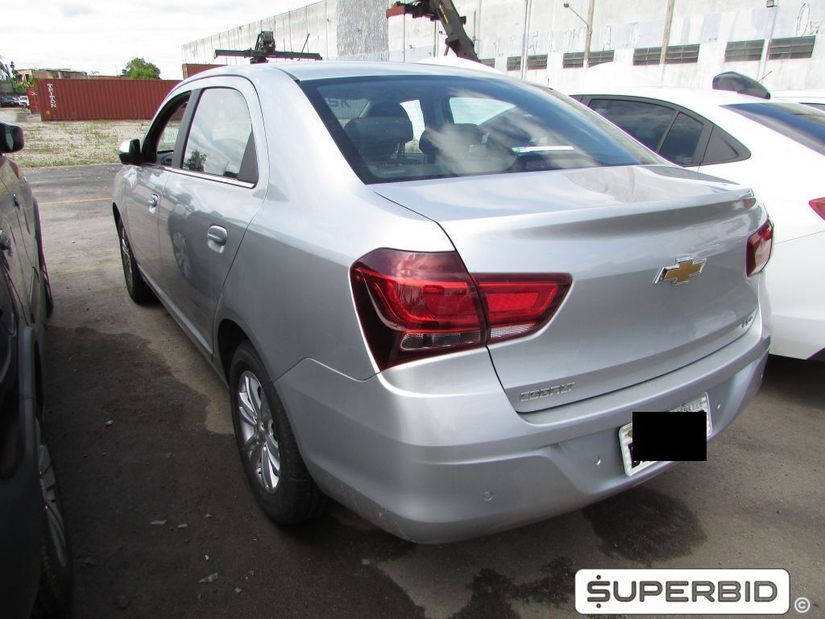 CHEVROLET COBALT 1.8 M LTZ, 2019/2019, Placa FINAL 3 (SP), (Ref.: PYA)