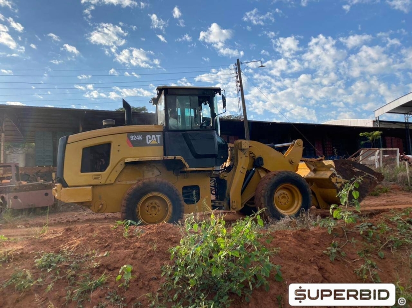 PÁ CARREGADEIRA CATERPILLAR 924K, ANO: 2014, SÉRIE: CAT0924KJENC00405 (Ref: 5)