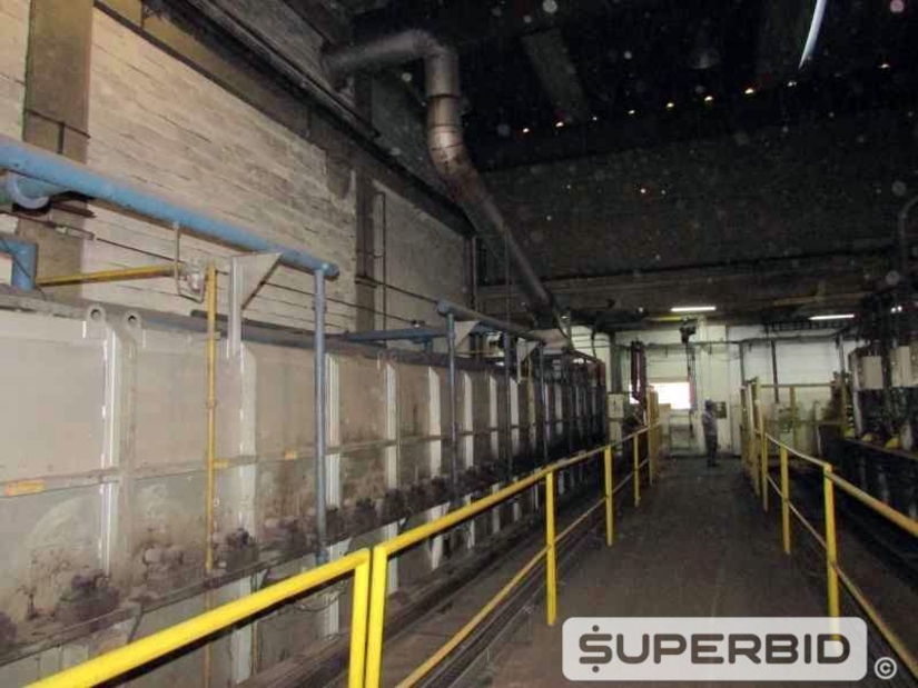 FORNO TRATAMENTO TÉRMICO SERMEP CONTINUO, ANO 2008, SÉRIE.: 0543/08, CAP. 1200 KG/H (Ref.: 12225)