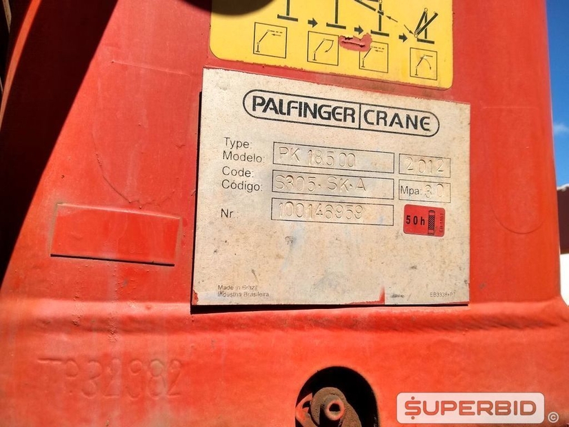 CAMINHÃO GUINDAUTO IVECO EUROCARGO 260E25N, 2011/2012, Placa FINAL 2 (MG),  (Ref.: SAM)