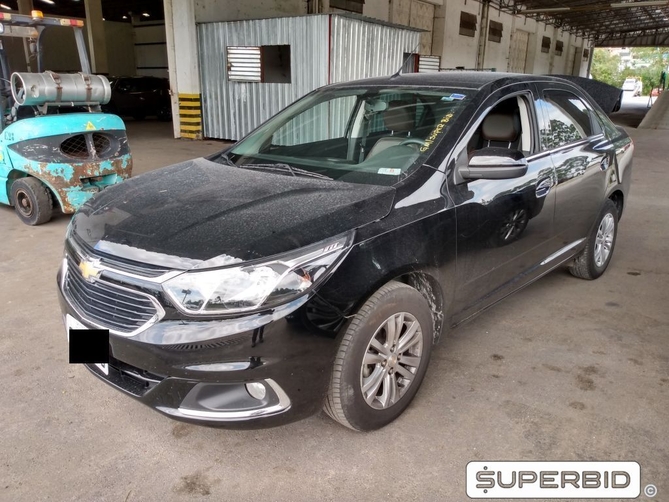 CHEVROLET COBALT 1.8 M LTZ, 2018/2019, Placa FINAL 3 (SP), (Ref.: PYI)