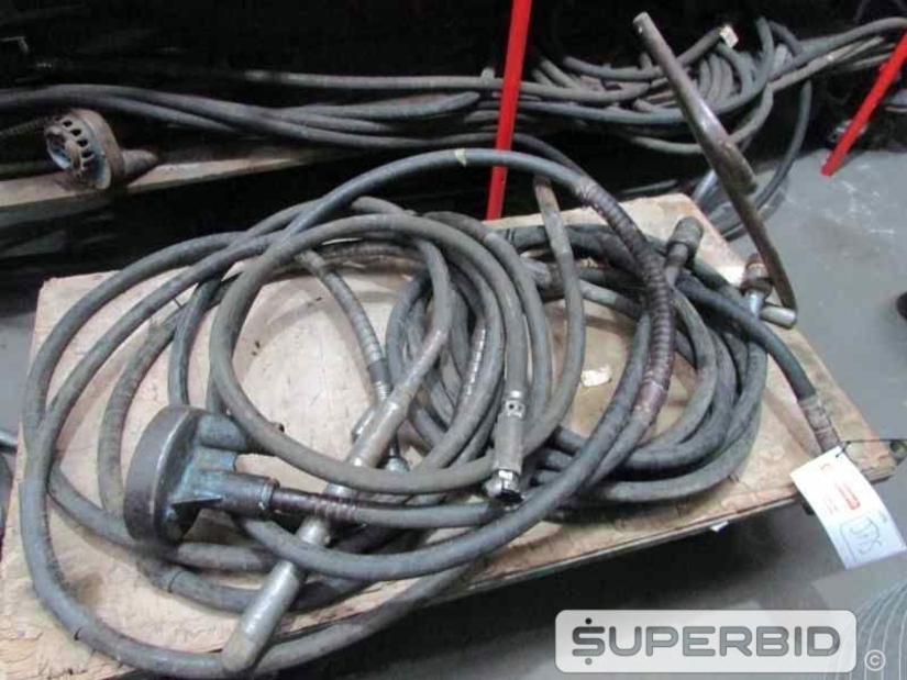 MOTOR ACIONAMENTO Á GASOLINA 5CV, BOMBA CENTRIFUGA Á GASOLINA HONDA 3 POL., BOMBA SUBMERSIVEL DE MANGOTE E OUTROS, (12 PÇ.) (Ref.: JAS)