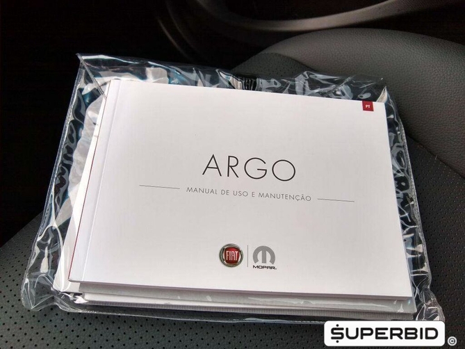 Fiat Argo Hgt 1.8, 2018/2019, Vermelho modena, 13.899 KM, Flex, Câmbio Automático, Roda de liga leve, Kit Tech + Kit Stile (Bancos em Couro), Câmera de ré, IPVA 2021 pago, Laudo cautelar aprovado.