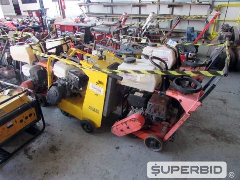 CORTADORAS DE PISO WACKER NEUSON E CORTADORAS DE PISO CLIPPER NORTON, (06 PÇ.) (Ref.: JCX)