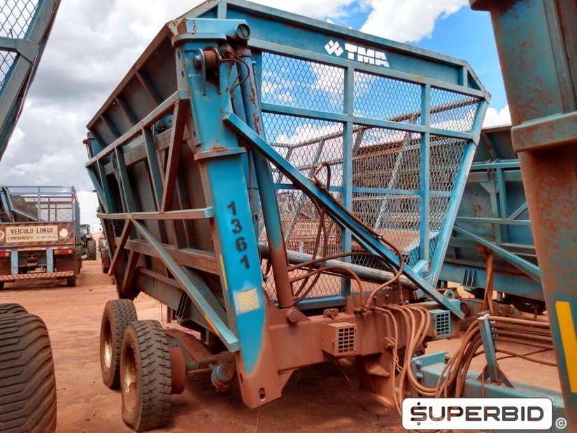 REBOQUE TRANSBORDO DE CANA PICADA TRACAN VTX 10.000, ANO: 2013, SÉRIE: VTX131256 (Ref.: 1361)