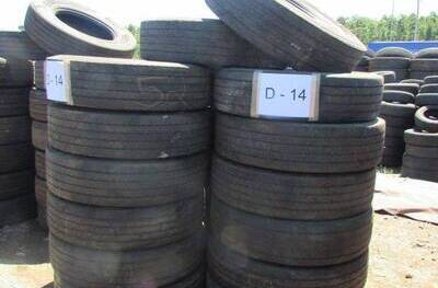 20 SUCATAS DE PNEUS 275/80 PARA REAPROVEITAMENTO (Ref.: D-14)