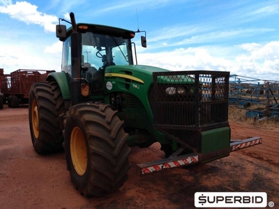 TRATOR DE PNEUS JOHN DEERE 7195J 4X4, ANO: 2016, SÉRIE: 1BM7195JJGH001724 (Ref: 2120)