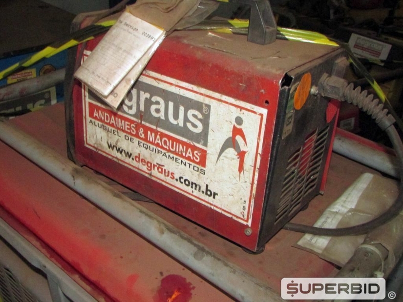 02 GERADORES Á GASOLINA 7KVA E 01 INVERSORA DE SOLDA POWERMAS 1400 (Ref.: PDE)