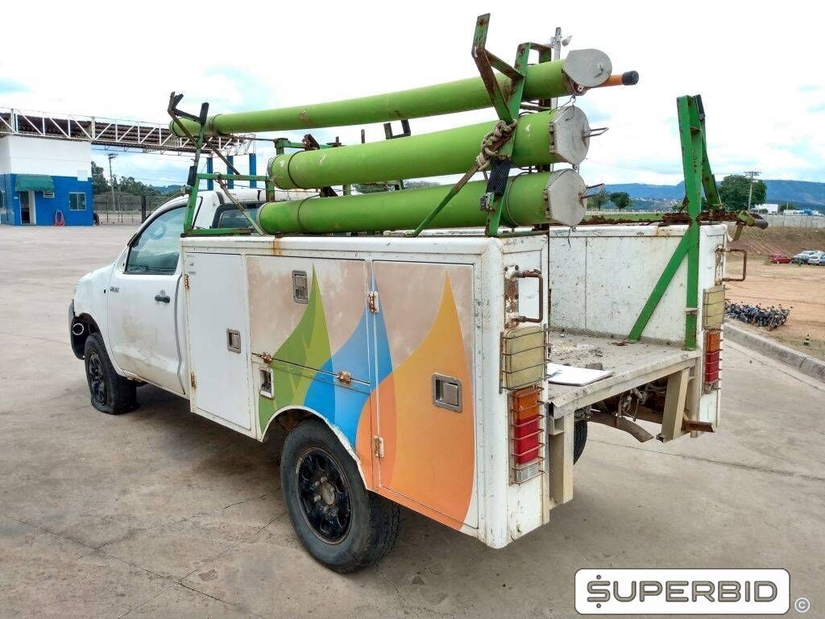 TOYOTA HILUX CS 4X4 CHASSI 3.0, 2013/2014, Placa FINAL 1 (SP), (Ref.: TAT)