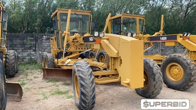 MOTONIVELADORA CATERPILLAR 140 H, ANO: 2008, SÉRIE: CAT0140HC5HM03854 (Ref: IAP)