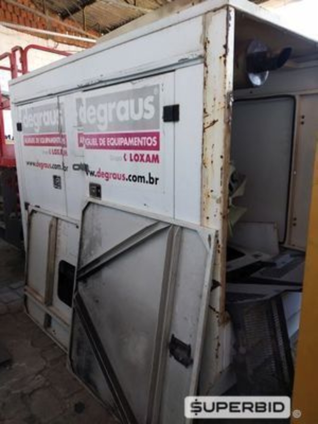 GRUPO GERADOR Á DIESEL, POT: 80 KVA E ALTERNADOR CABINADO P/ GRUPO GERADOR (Ref.: RBF)